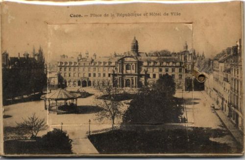 Caen Caen (Frankreich) Leporello II (Abschürfungen VS, fleckig)