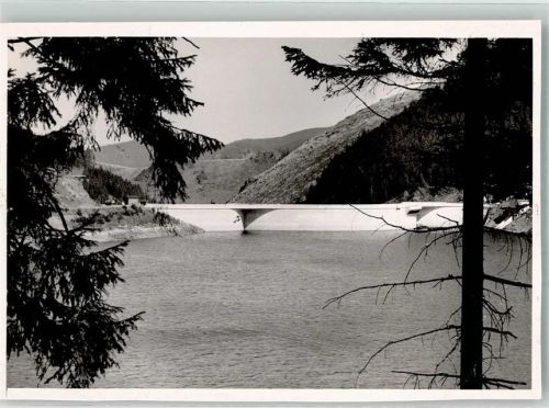 Lerbach Talsperre Foto Original aus Archiv eines Ansichtskartenverlages Ort handschriftlich