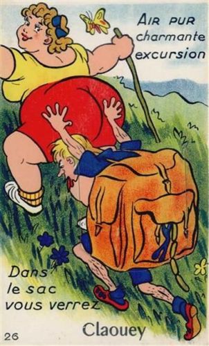 Claouey Claouey (Frankreich) Leporello I-II (Stauchung)