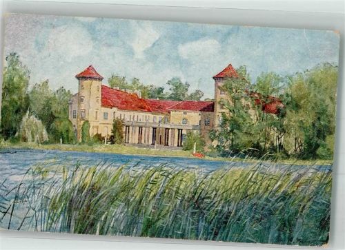 Rheinsberg 1919 Schloss Rheinsberg Serie Geweihte Stätten Nr. 5 Verein für das Deutschtum im Ausland