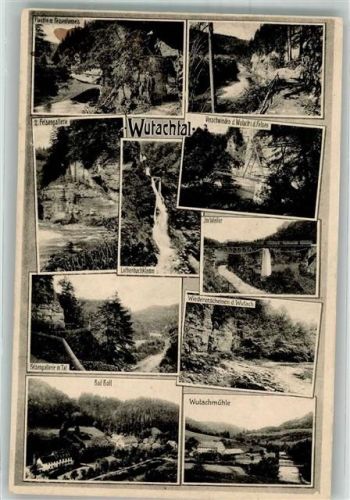 Bad Boll Wutachtal Felsentunnel Felsengalerie Lothenbachklamm Im Weiler Wutachmühle