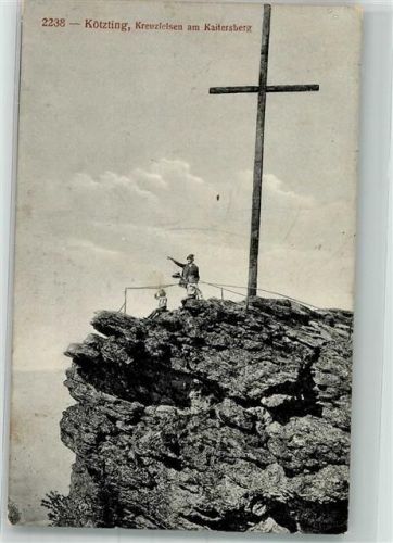 83339 W8224 Kötzing , Oberbay 1919 - Kreuzfelsen Kaitersberg