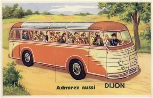 Dijon Dijon (Frankreich) Leporello II (kleiner Einriss)
