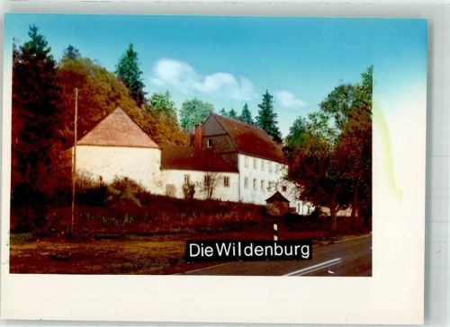 Hellenthal Burg Wildenburg Ort handschriftlich Foto Original aus Archiv eines Ansichtskartenverlags