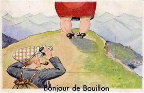Bouillon Bouillon (Belgien) Leporello, seltsamer Ausblick I-II