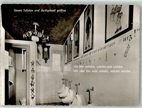 Trauchgau Cafe Weinstube Pension Gletscherspalte Toiletten