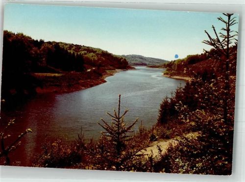 51515 W5067 Kürten FOTO KEINE AK Dhünn-Talsperre Foto Original aus Archiv eines Ansichtskartenverlags Ort handschriftlich