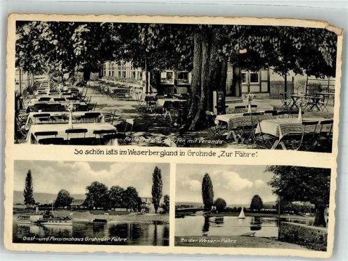 Grohnde Pension Gasthaus Grohnder Zur Fähre Verlag Thoericht 14789