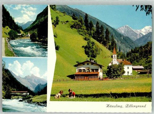 Brandberg Kirche Gasthaus Häusling Zillergrund