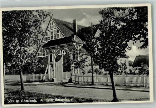 Jork Altländer Bauernhaus Bahnpost Hamburg-