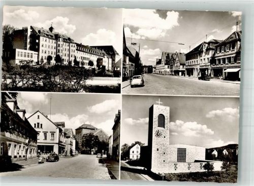 Gunzenhausen Marktplatz Pfarrkirche St. Marien Hensoltshöhe Verlag Lauterbach