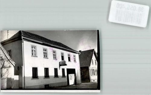 Schraudenbach Gasthaus zur Sonne Ort handschriftlich Foto Original aus Archiv eines Ansichtskartenverlages
