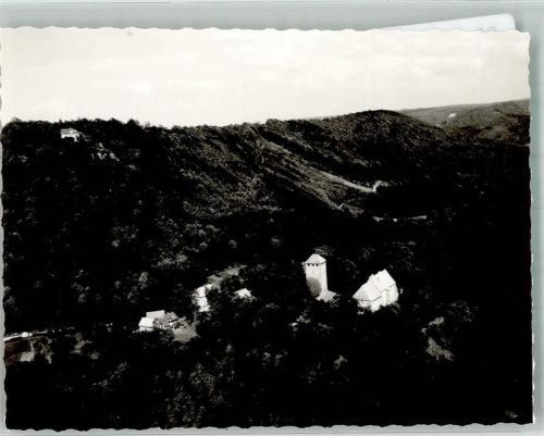 Schaumburg Fliegeraufnahme der Burg Schaumburg Foto Original aus Archiv eines Ansichtskartenverlages Ort handschriftlich