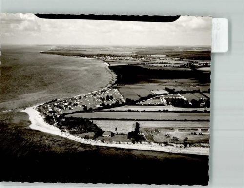 Kellenhusen Fliegeraufnahme vom Campingplatz Foto Original aus Archiv eines Ansichtskartenverlages Ort handschriftlich