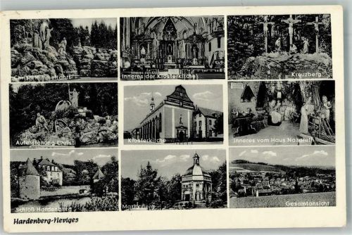 Hardenberg Schloss Hardenberg Christi Himmelfahrt Auferstehung Christi Klosterkirche Kreuzberg Marienberg Haus Nazareth