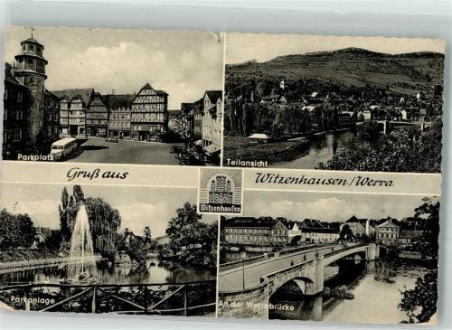 Witzenhausen Marktplatz Werrabrücke
