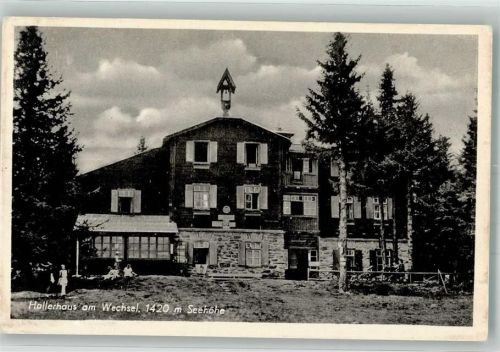 Hallerhaus 1951 Hüttenstempel