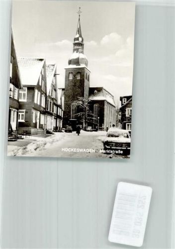 Hückeswagen Marktstrasse Foto Original aus Archiv eines Ansichtskartenverlages