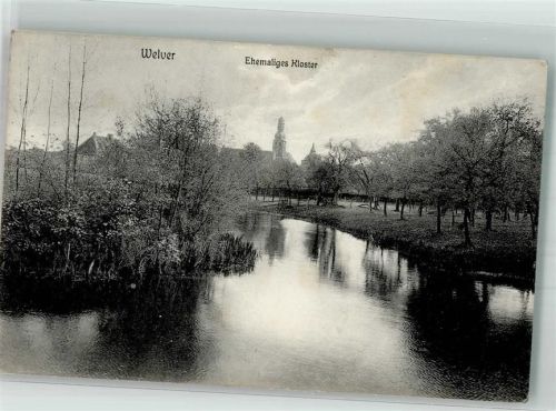 59514 W4777 Welver 1910 - Ehemaliges Kloster Baumblüte
