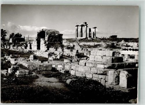 Korinth Denkmal Antike Agora and Apollo Temple