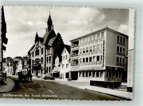 Großalmerode Marktplatz Sparkasse