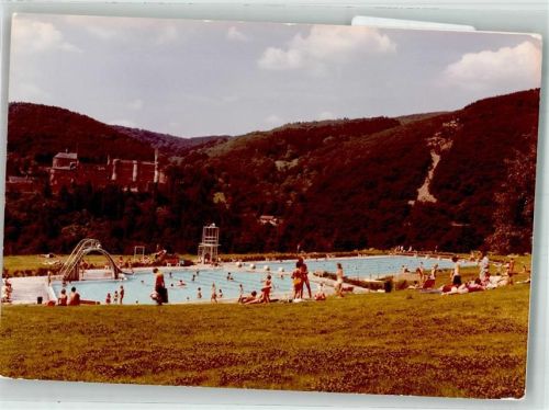 Vianden Schwimmbad Ort handschriftlich