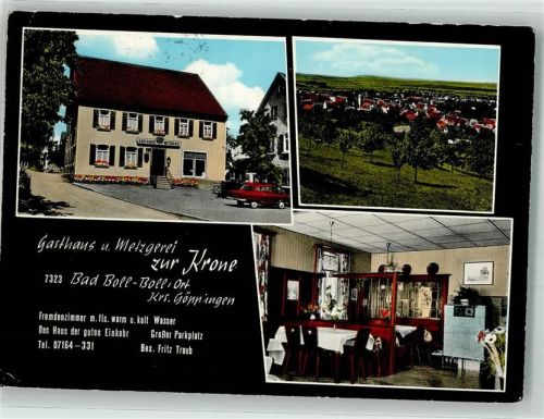 Bad Boll Gasthaus und metzgerei zur Krone