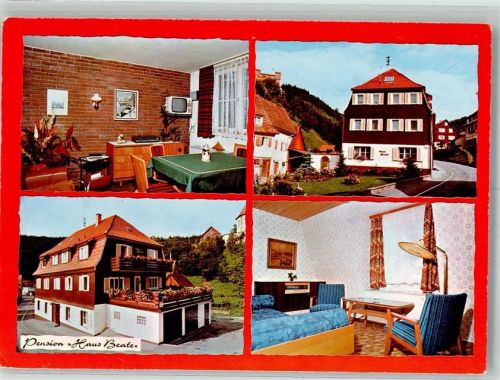 Berneck 1988 Pension garni Beate