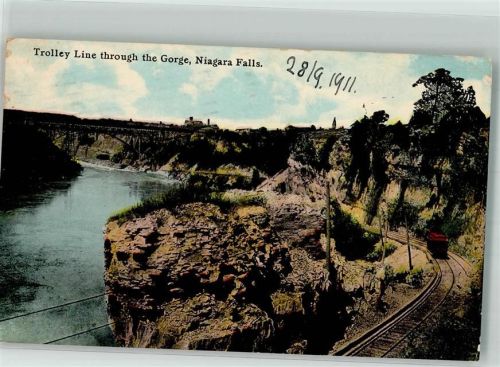 Niagara Falls 1911 Eisenbahn