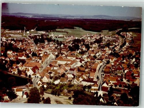 Allersberg Fliegeraufnahme Foto Original aus Archiv eines Ansichtskartenverlages