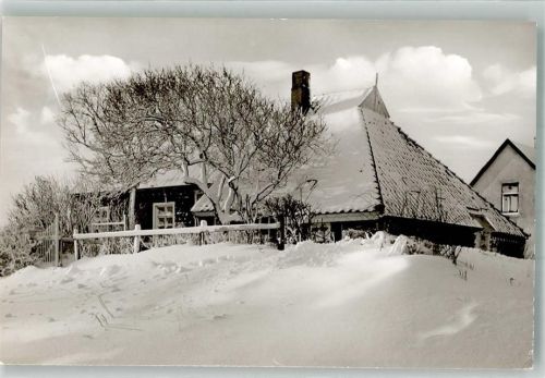 Langeoog Wohnhaus Winter