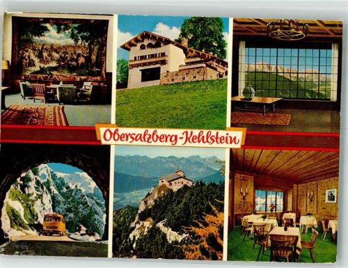 Obersalzberg Der Kehlstein Teehaus Omnibus Berghof Scharitzkehlstüberl Fotograf Anton Hafner