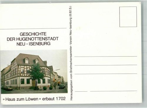 Neu-Isenburg Haus zum Löwen von 1702
