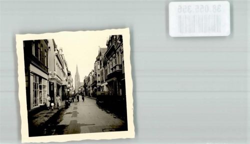 Kevelaer Hauptstraße Kirche Ort handschriftlich Foto Original aus Archiv eines Ansichtskartenverlages