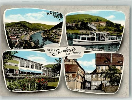 Eberbach Kurhaus Pfarrgasse Motorschiff Stolzeneck Jugenherberge