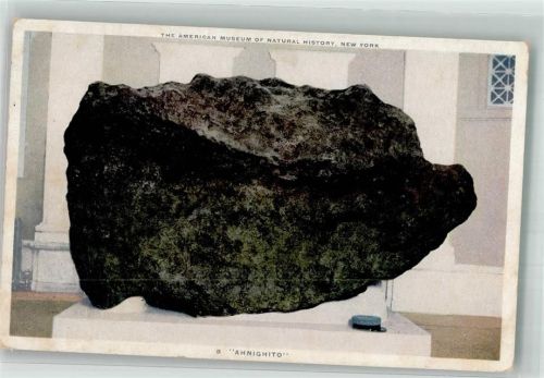 New York City Der weltweit größe Asteroid Annighito im American Museum of Natural History