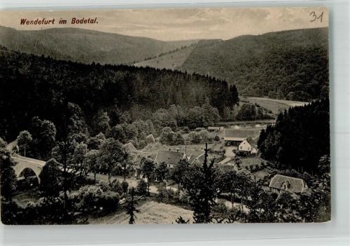 Wendefurth Panorama des Ortes