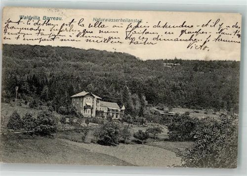 Bitburg 1908 Naturwasserheilanstalt