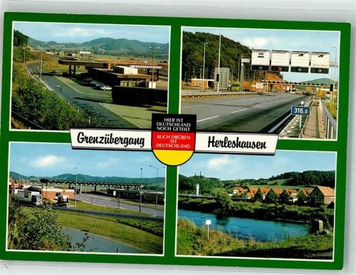 Herleshausen Grenze Gasthaus Autobahnraststätte