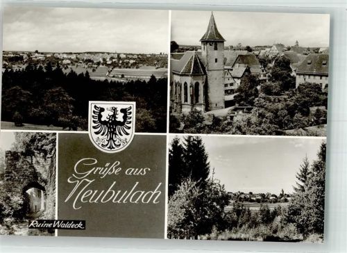 Neubulach Kirche Burg Ruine Waldeck