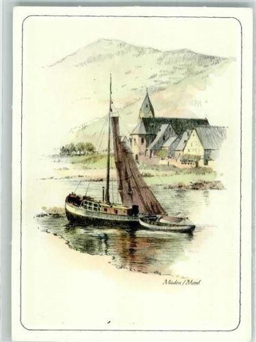 Müden Kirche Frachtschiff