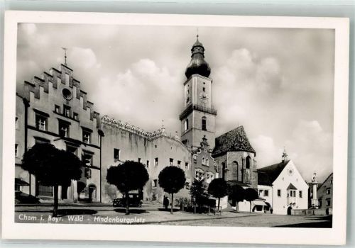 Cham Kirche Hindenburgplatz