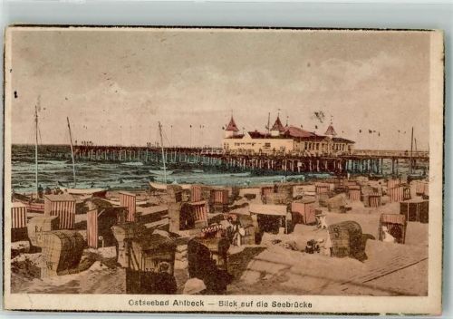 Ahlbeck Seebrücke Schwimmbad Strand