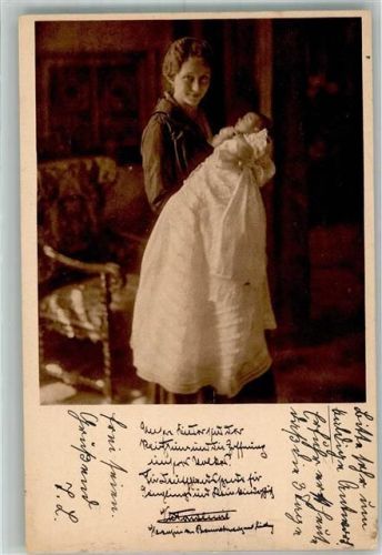 1918 Spende für Säuglings- u. Kleinkinderschutz