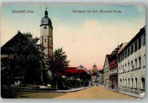 Neustadt Schloss- Platz Carl Alexander Straße