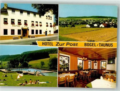 56357 W5429 Bogel - Hotel zur Post