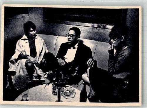 1961 Jazzmusiker Dizzy Gillespie nach einem Konzert Fotograf Ed van der Elsken