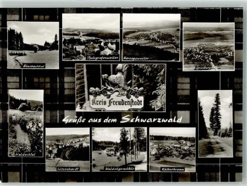 Spielberg Fliegeraufnahme Zinsbachtal Herzogweiler Kälberbronn Waldachtal
