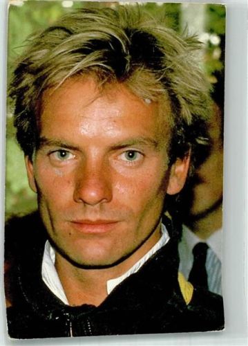 Portrait des Sängers Sting