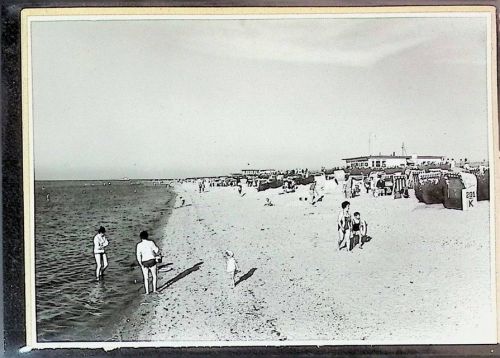 Döse Foto montiert auf Karton Promenade bei Fahrenbach